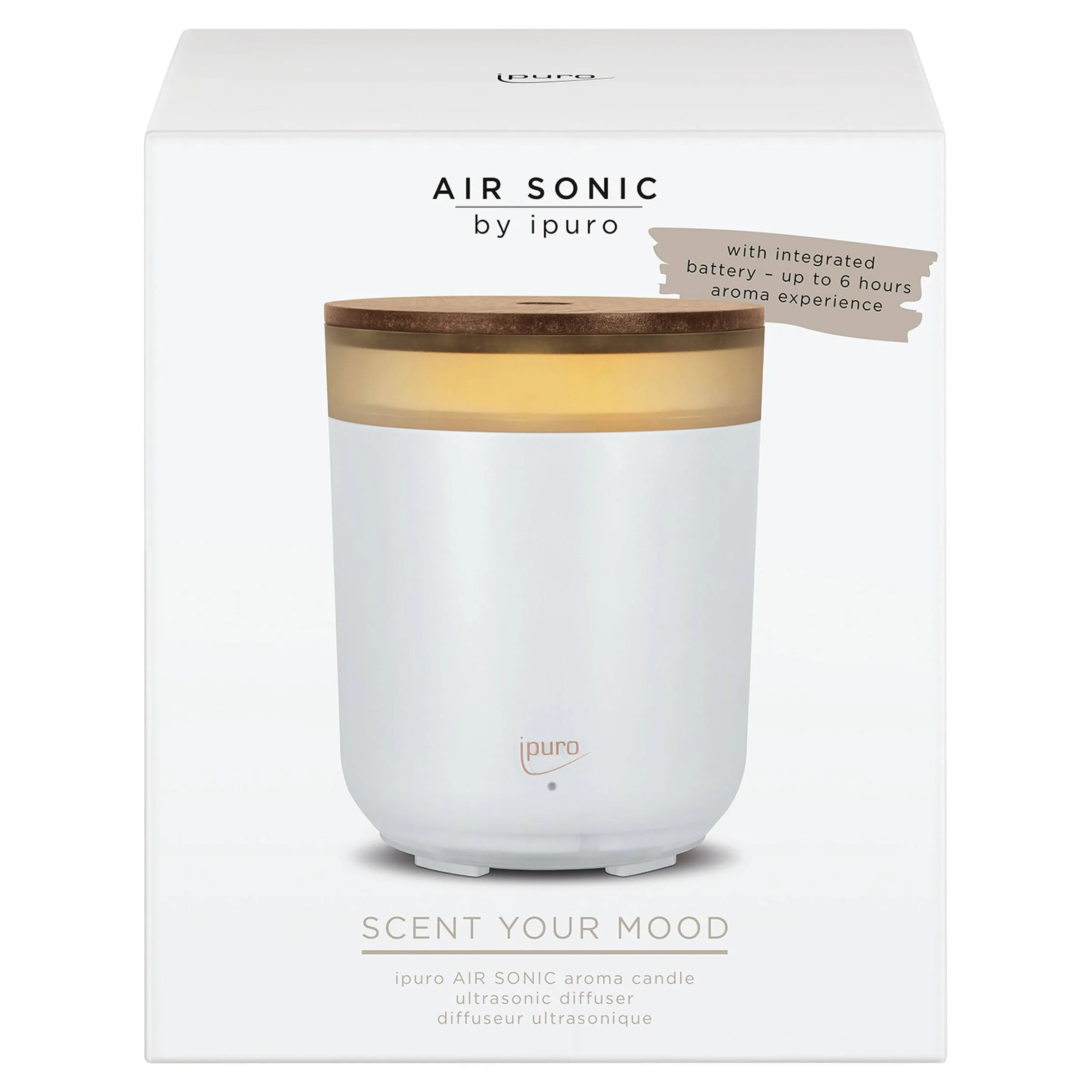 Depot Geschenkideen^Air Sonic Elektrischer Aroma-Diffusor Aroma Candle