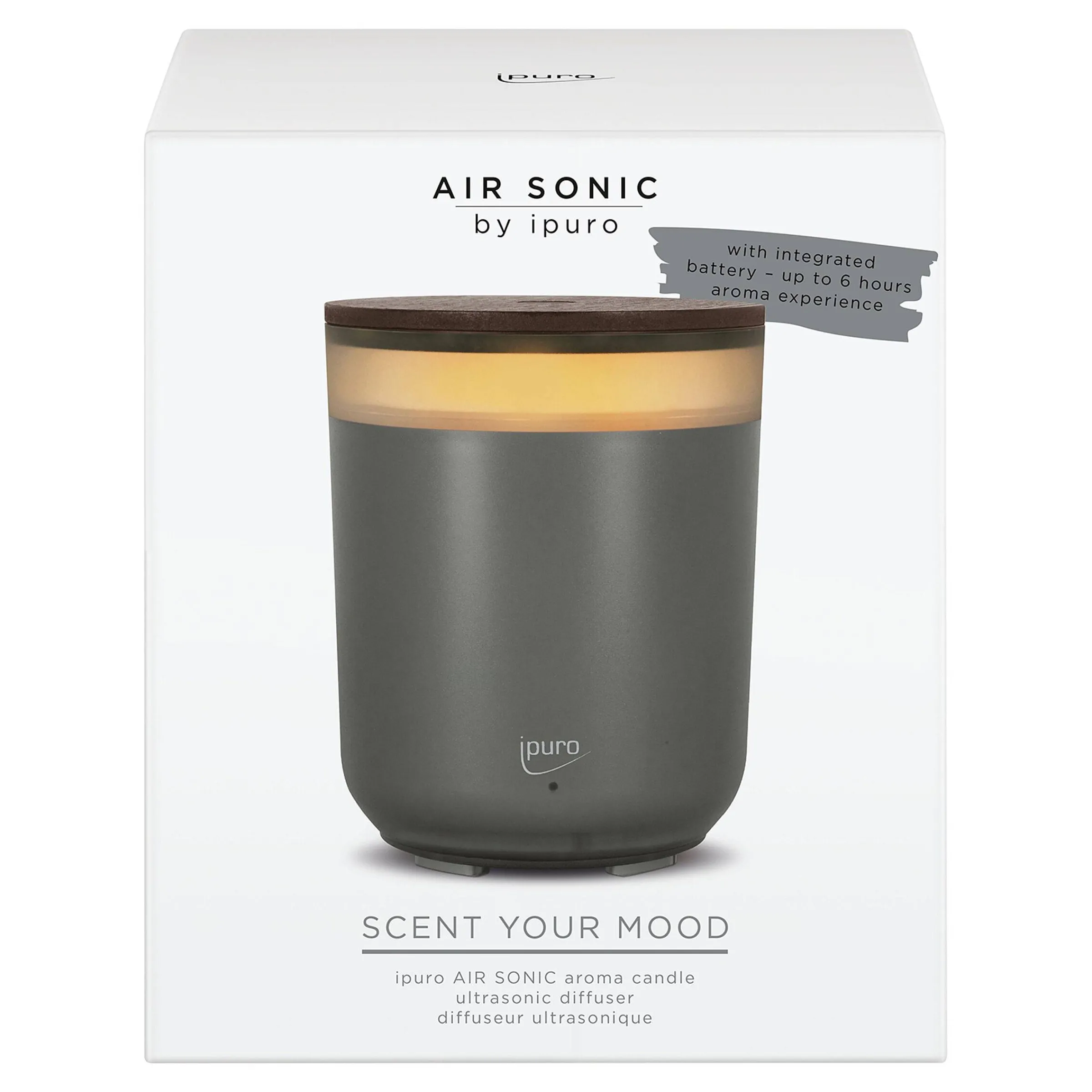 Depot Geschenkideen^Air Sonic Elektrischer Aroma-Diffusor Aroma Candle