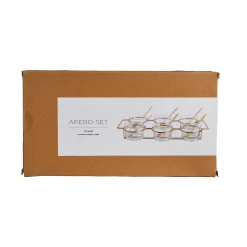 Depot Geschenkideen^Apero-Servier-Set