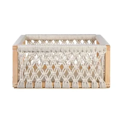 Depot Geschenkideen^Aufbewahrungsbox Makramee