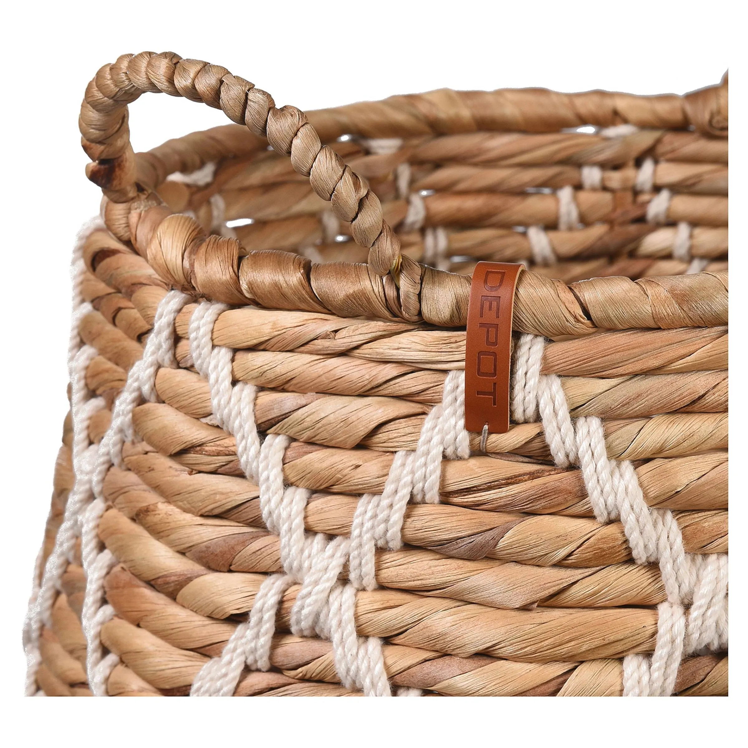 Depot Baumdecken & -Korbe^Aufbewahrungskorb Makramee Rope