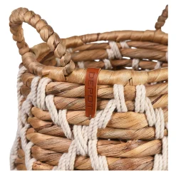 Depot Geschenkideen^Aufbewahrungskorb Makramee Rope