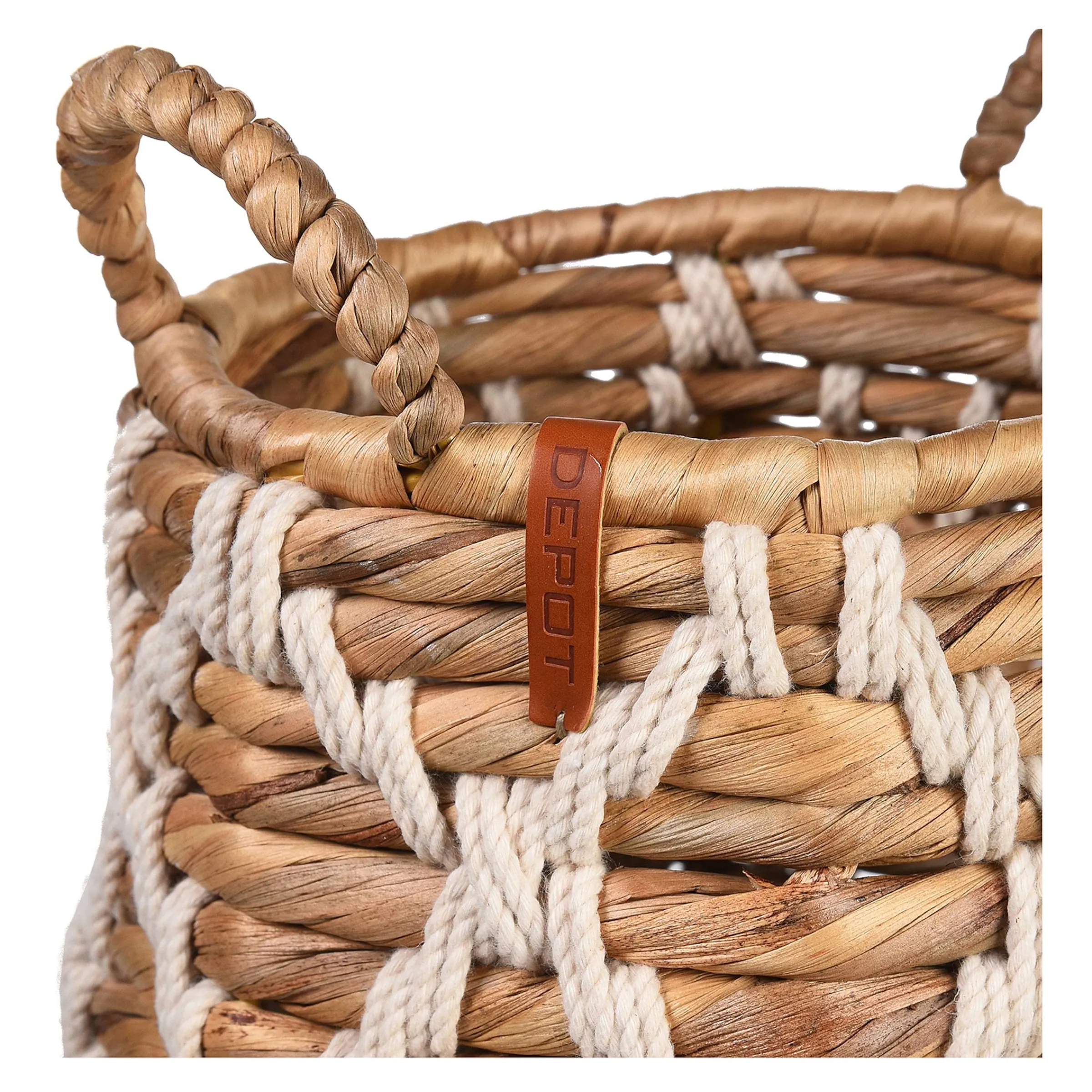 Depot Geschenkideen^Aufbewahrungskorb Makramee Rope