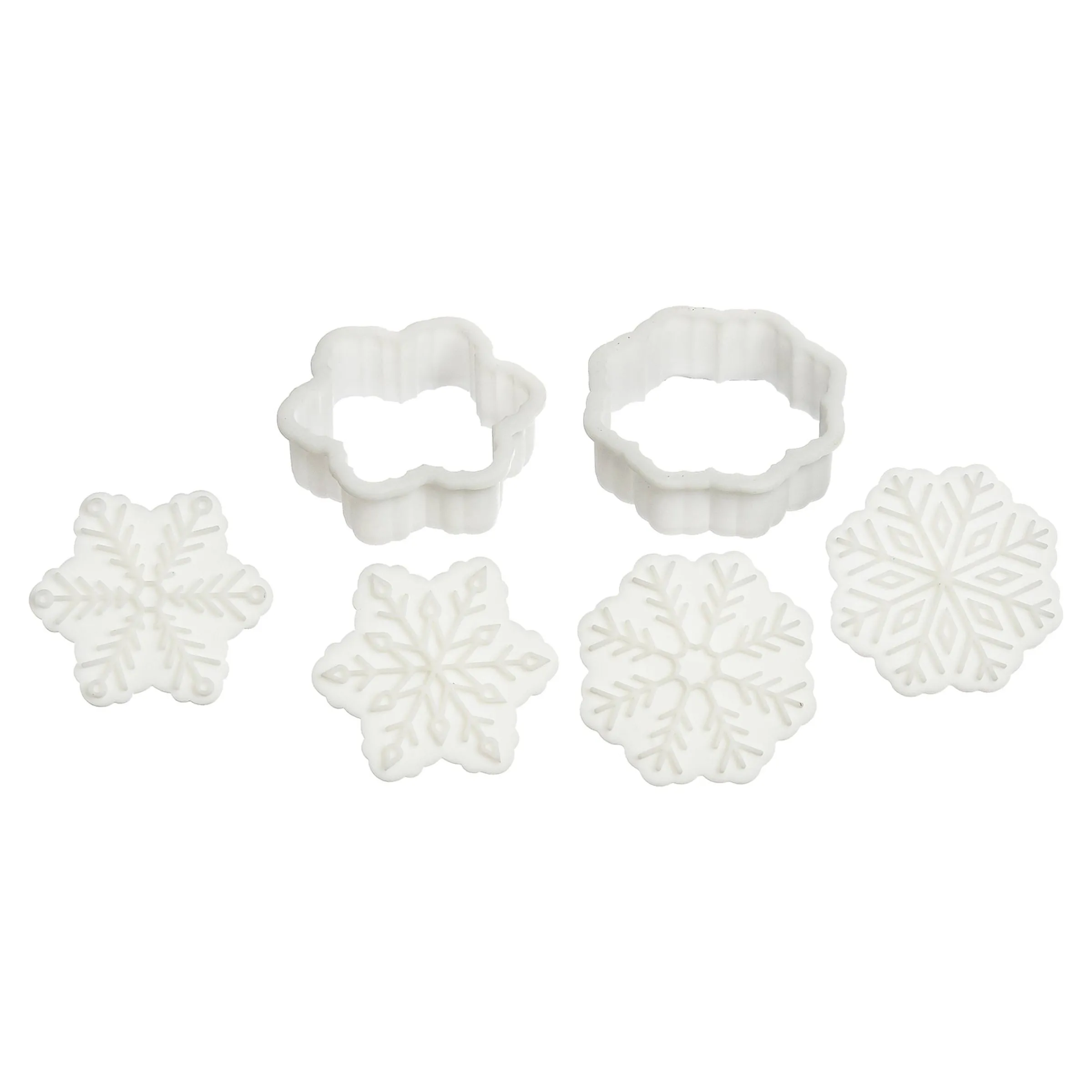 Depot Backutensilien^Ausstechform-Set Snowflake Mit Pragung