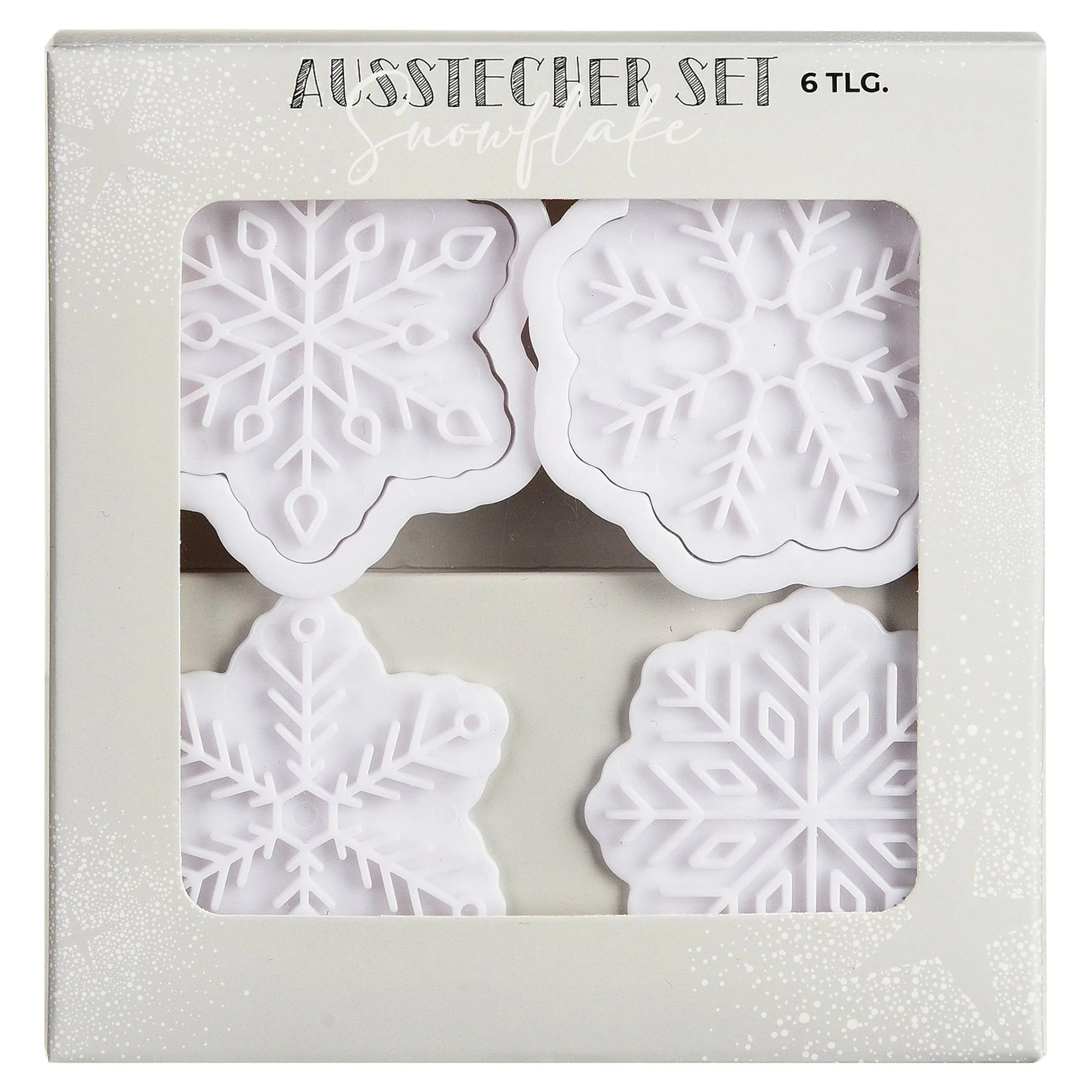 Depot Backutensilien^Ausstechform-Set Snowflake Mit Pragung