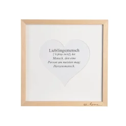Depot Geschenkideen^Bilderrahmen Love