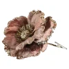 Depot Adventskranz-Deko^Blute Auf Clip Glimmer Ca.D13Cm