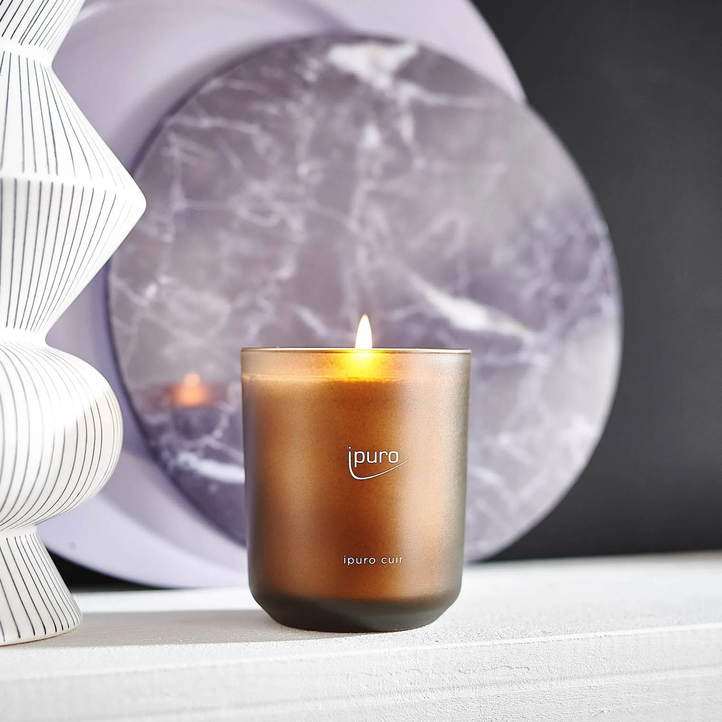 Depot Geschenkideen^Classic Duftkerze Cuir