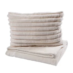 Depot Decken, Felle & Mehr^Decken- & Kissen-Set Stripe