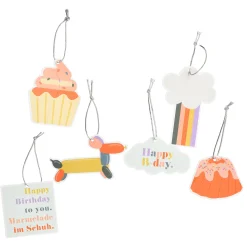 Depot Deko-Anhänger-Set Happy Birthday> Geschenkanhänger & Sticker