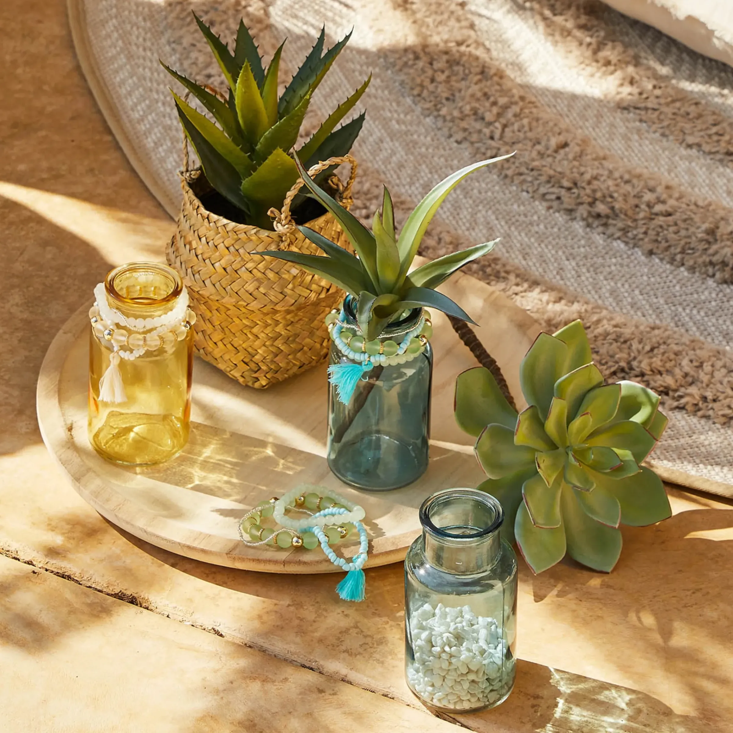 Depot Deko-Kieselsteine Perlmutt Im Glas> Basteln & Diy