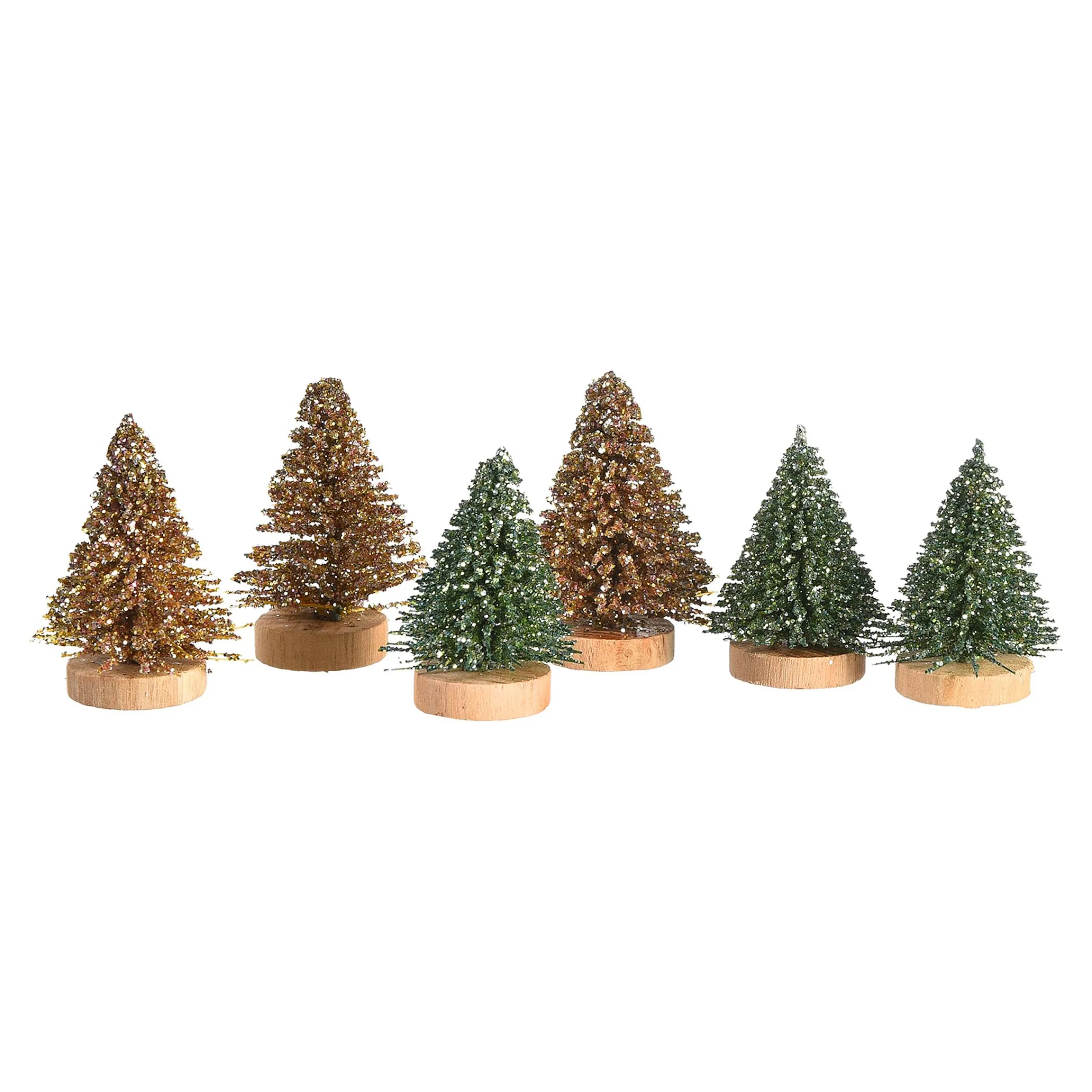 Depot Deko-Figuren & Objekte^Deko-Objekt-Set Minibaum, Beglimmert