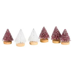 Depot Deko-Figuren & Objekte^Deko-Objekt-Set Minibaum, Beglimmert