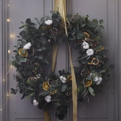 Depot Adventskranz-Deko^Deko-Orangenscheiben