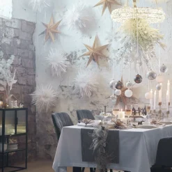 Depot Deko-Papier-Anhänger Schneeflocke><noscript><img width=