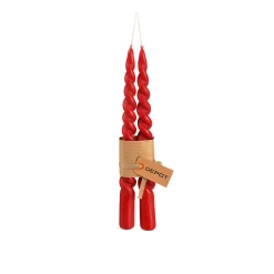 Depot Adventskranze & Zubehör^Deko-Set Weihnachts-Kerzenhalter Rille