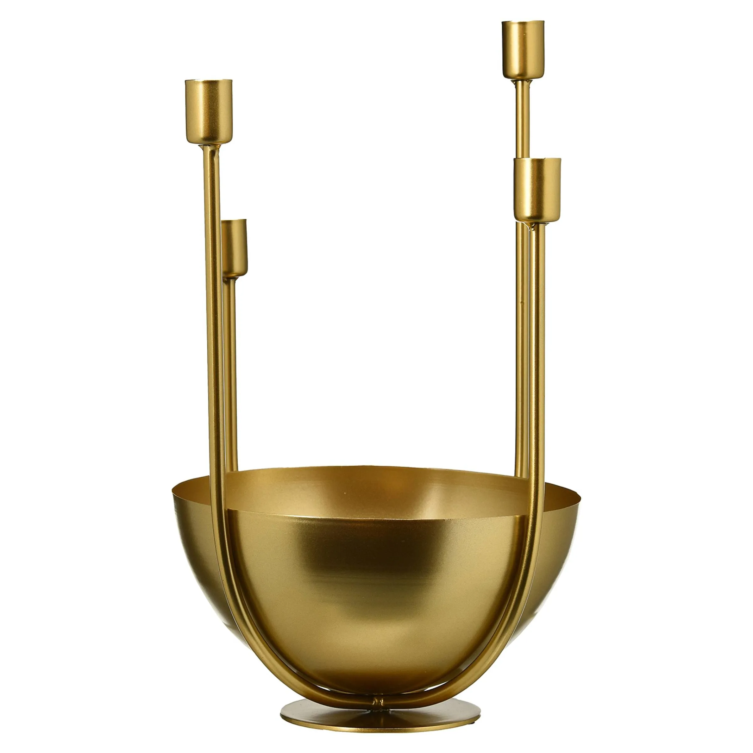 Depot Laternen & Kerzenhalter^Deko-Set Weihnachts-Kerzenhalter Golden Glam