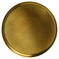 Depot Adventskranze & Zubehör^Deko-Tablett Golden