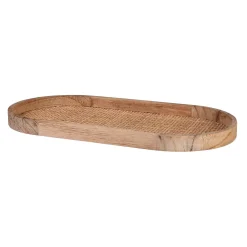Depot Adventskranze & Zubehör^Deko-Tablett Ovalis