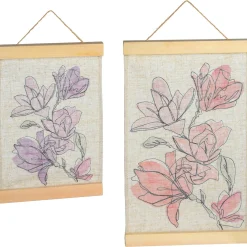 Depot Deko-Wandbehang-Set Magnolia> Deko-Figuren & -Objekte