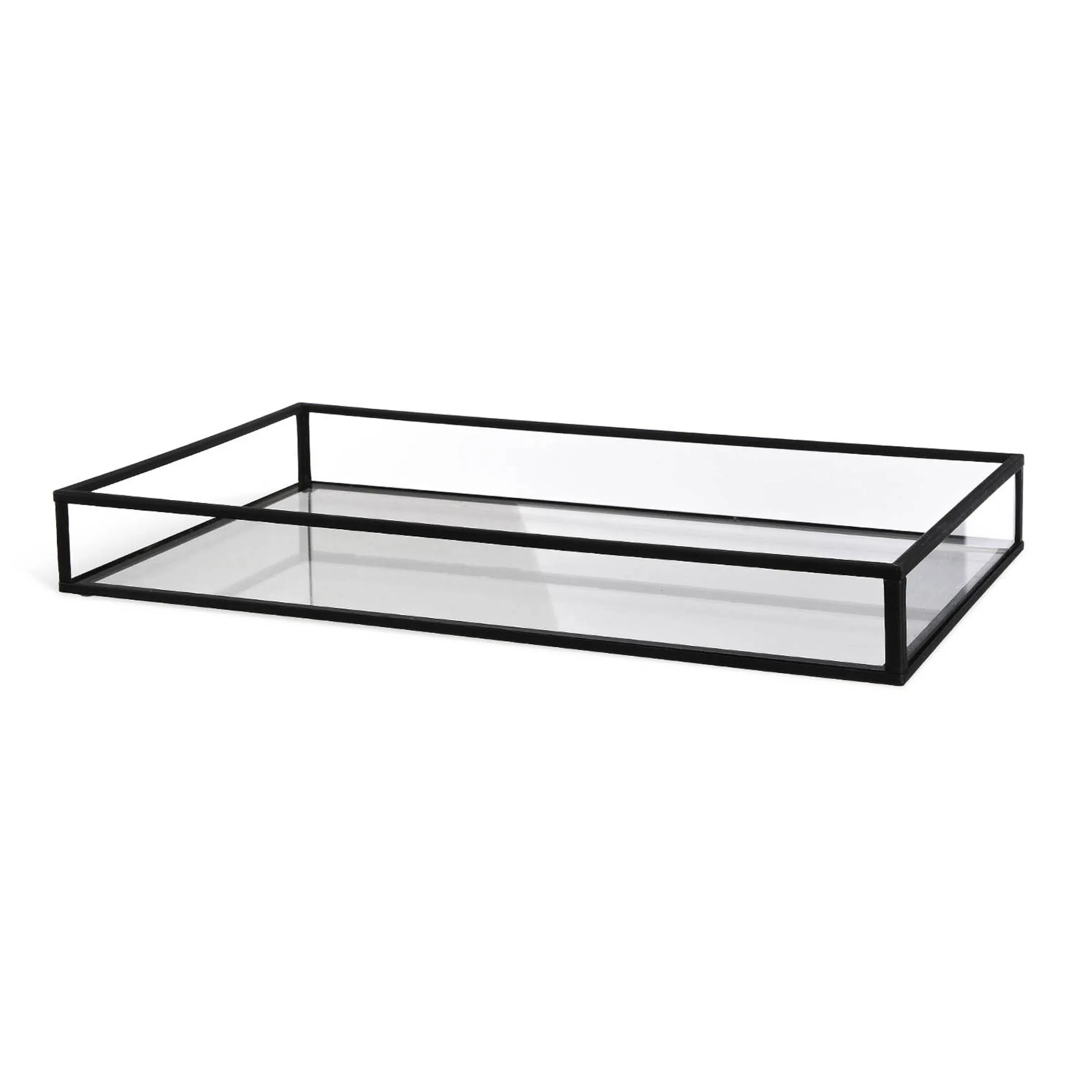 Depot Adventskranze & Zubehör^Deko-Weihnachtstablett Silver Glam