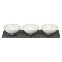 Depot Geschenkideen^Dipschalen Ela Mit Schieferplatte Esme