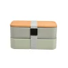 Depot Geschenkideen^Doppel-Lunchbox Mit Mehrwegbesteck