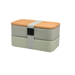 Depot Geschenkideen^Doppel-Lunchbox Mit Mehrwegbesteck