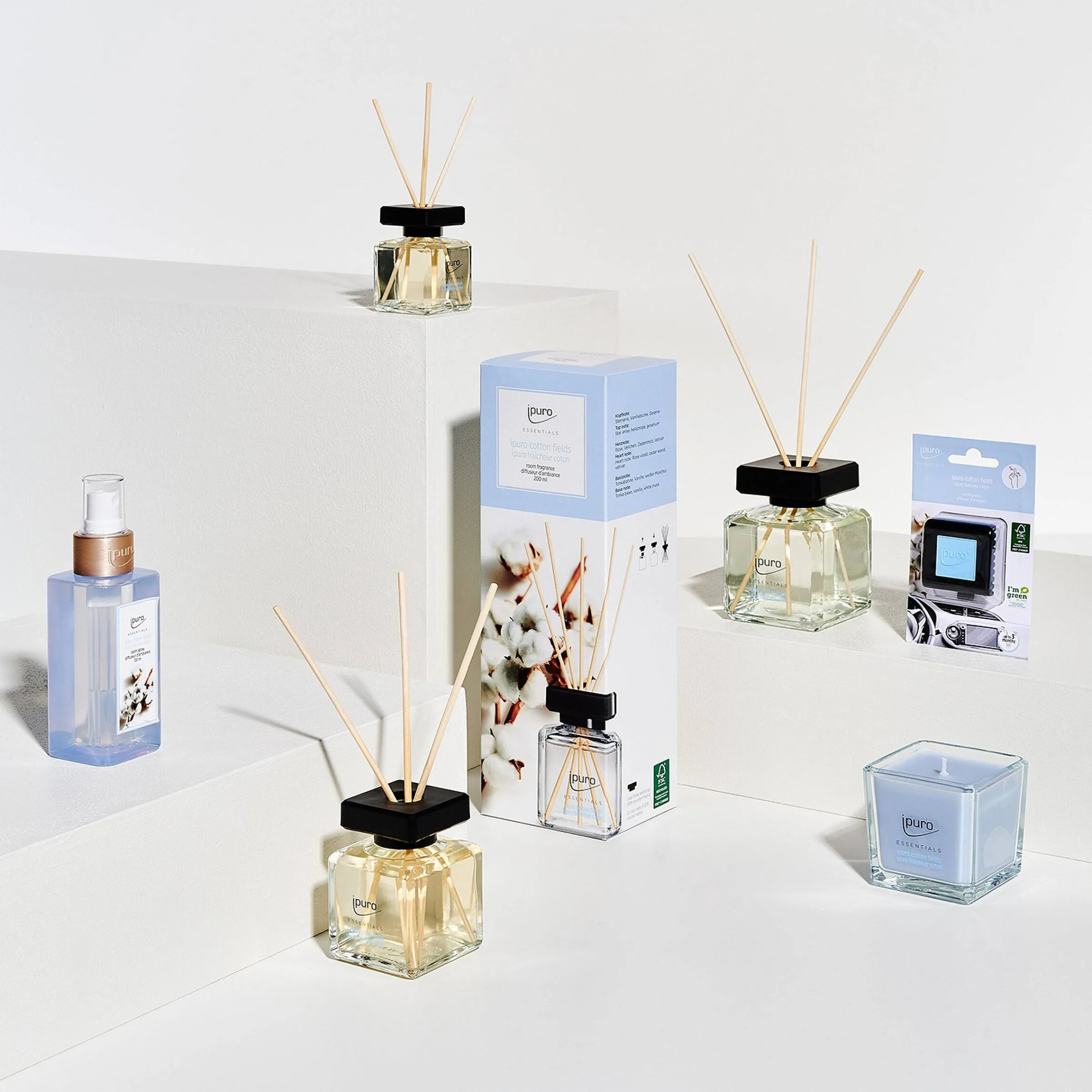 Depot Geschenkideen^Essentials Raumduft Cotton Fields