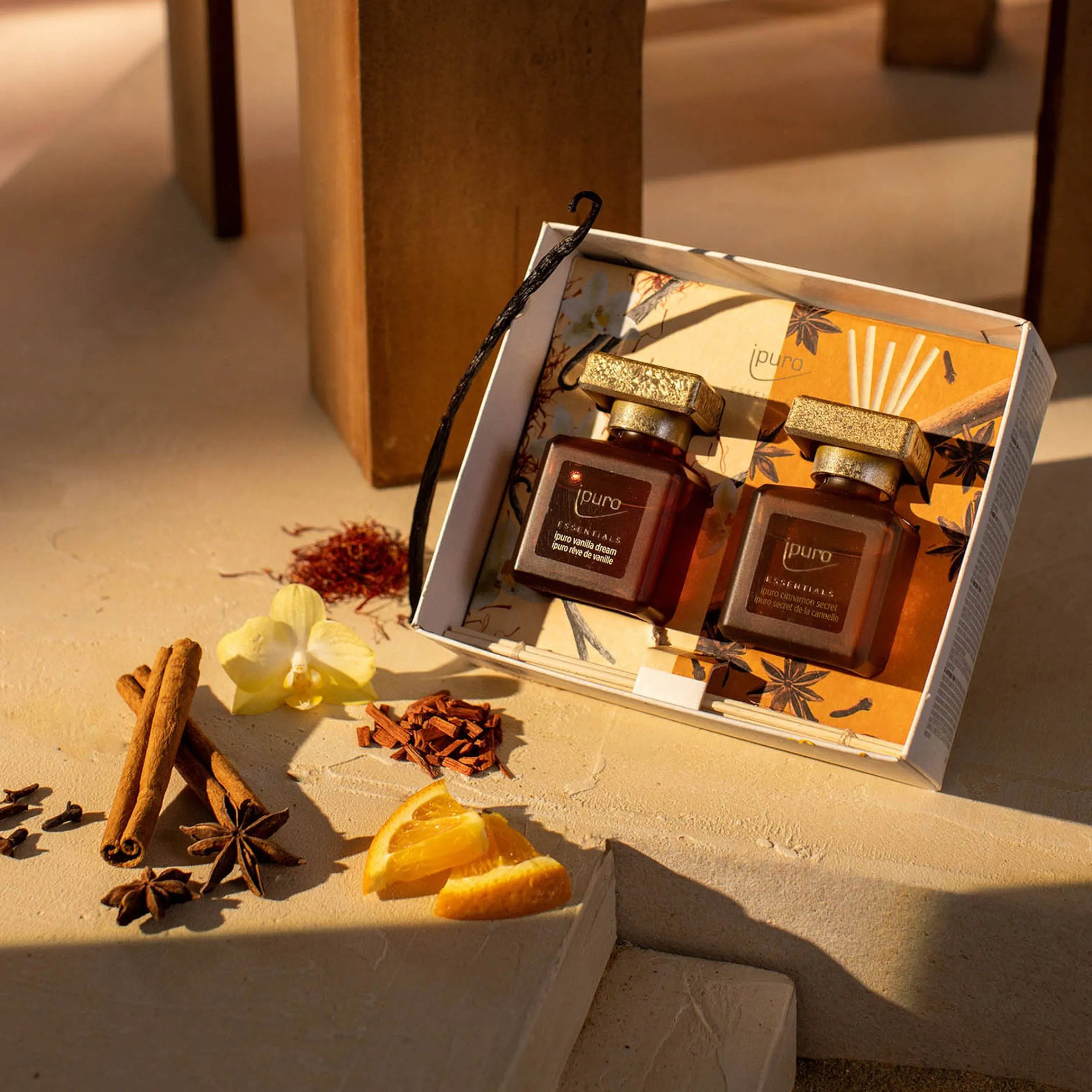 Depot Geschenkideen^Essentials Raumduft-Set Cinnamon Secret & Vanilla Dream
