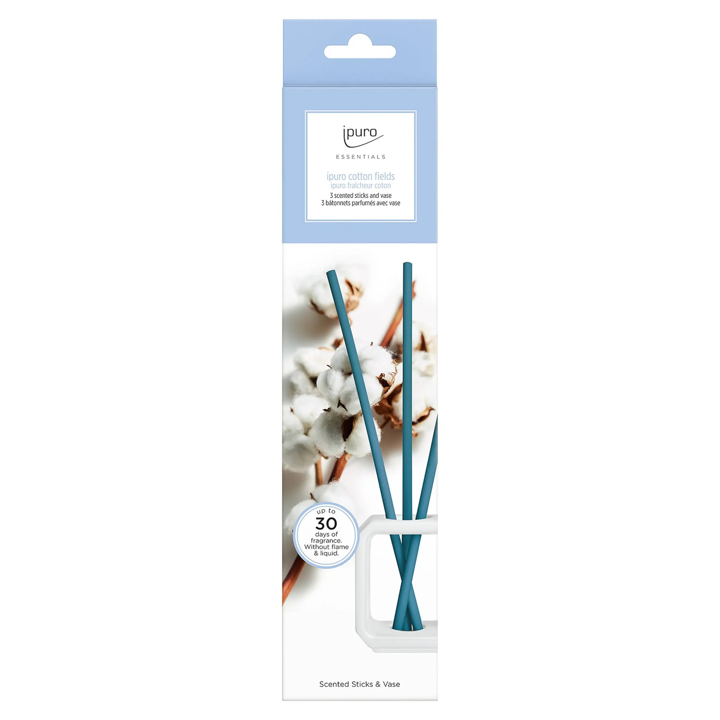 Depot Geschenkideen^Essentials Scented Stick-Set Cotton Fields