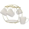 Depot Etagere- & Geschirr-Set Relief> Geschirr