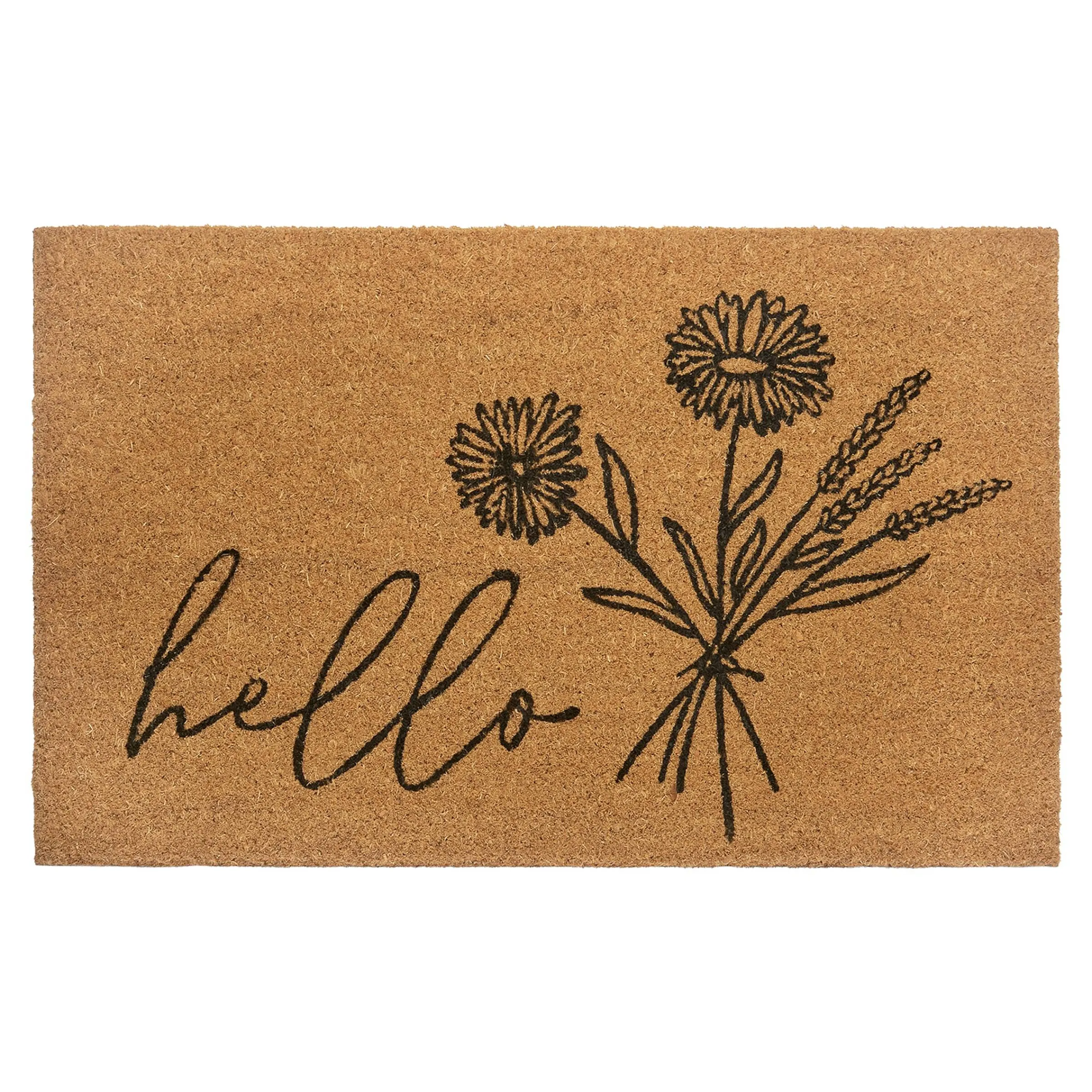 Depot Geschenkideen^Fusmatte Hello Flowers