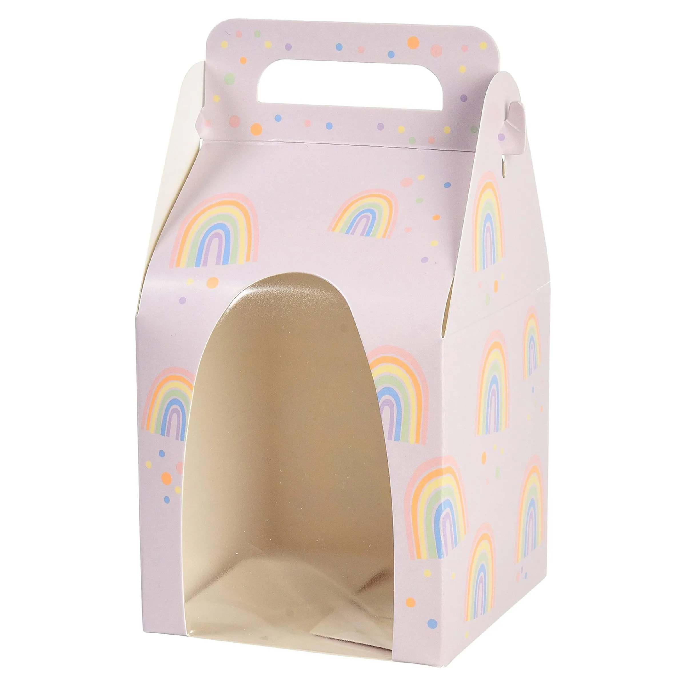 Depot Geschenkideen^Gebackverpackungsbox Rainbow