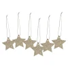 Depot Geschenkanhänger^Geschenkanhänger Glitzerstern