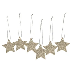 Depot Geschenkanhänger^Geschenkanhänger Glitzerstern