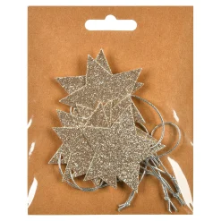 Depot Geschenkanhänger^Geschenkanhänger Glitzerstern