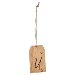Depot Adventskranz-Deko^Geschenkanhänger Monogramm