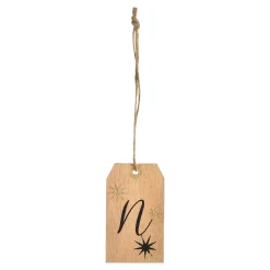 Depot Adventskranz-Deko^Geschenkanhänger Monogramm