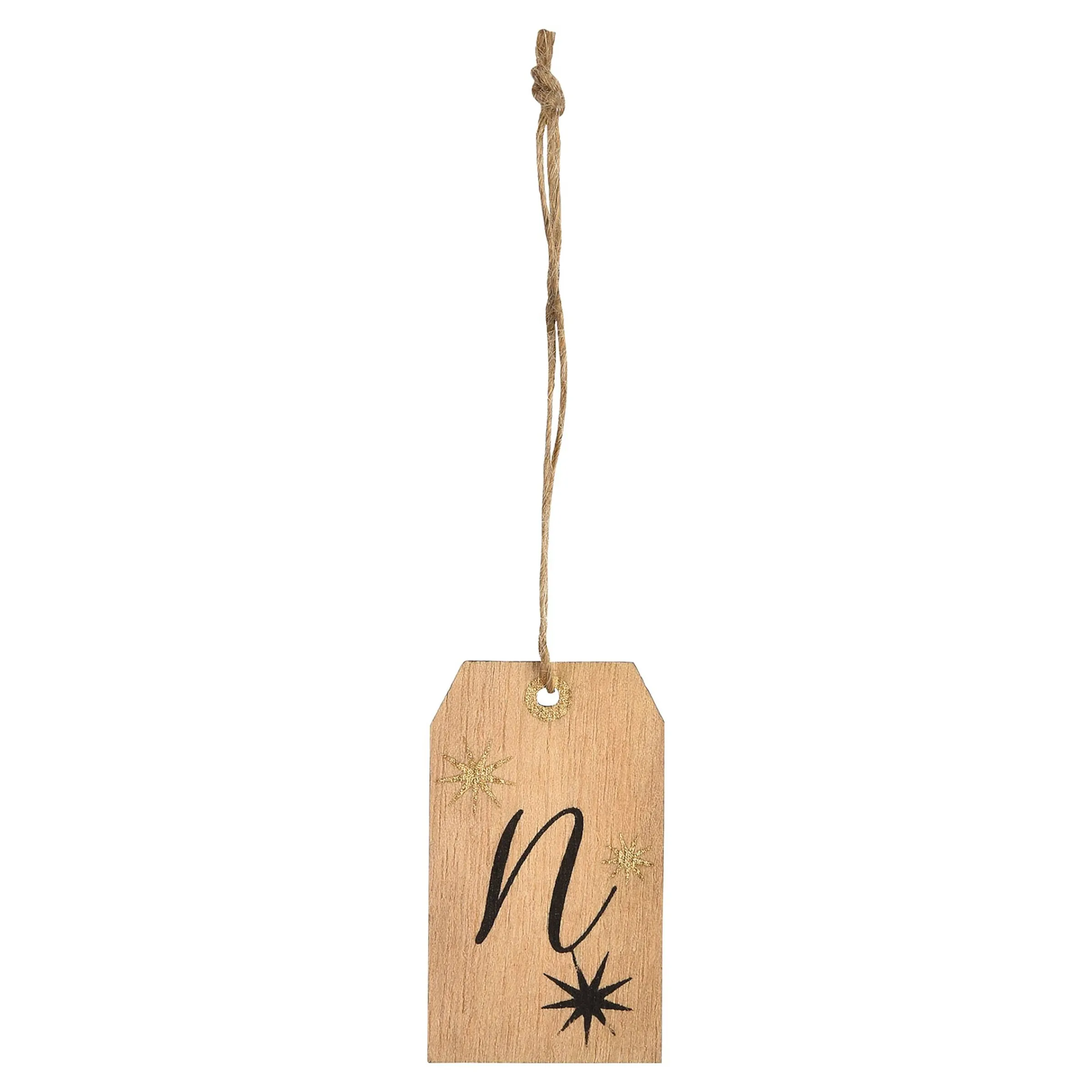 Depot Adventskranz-Deko^Geschenkanhänger Monogramm