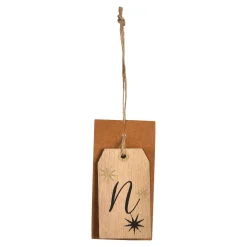 Depot Adventskranz-Deko^Geschenkanhänger Monogramm