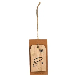 Depot Adventskranz-Deko^Geschenkanhänger Monogramm