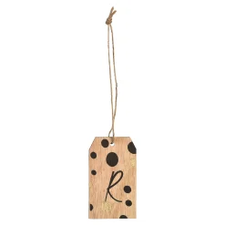 Depot Adventskranz-Deko^Geschenkanhänger Monogramm