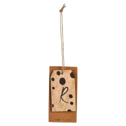 Depot Adventskranz-Deko^Geschenkanhänger Monogramm