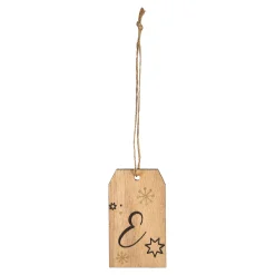 Depot Adventskranz-Deko^Geschenkanhänger Monogramm