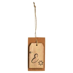 Depot Adventskranz-Deko^Geschenkanhänger Monogramm