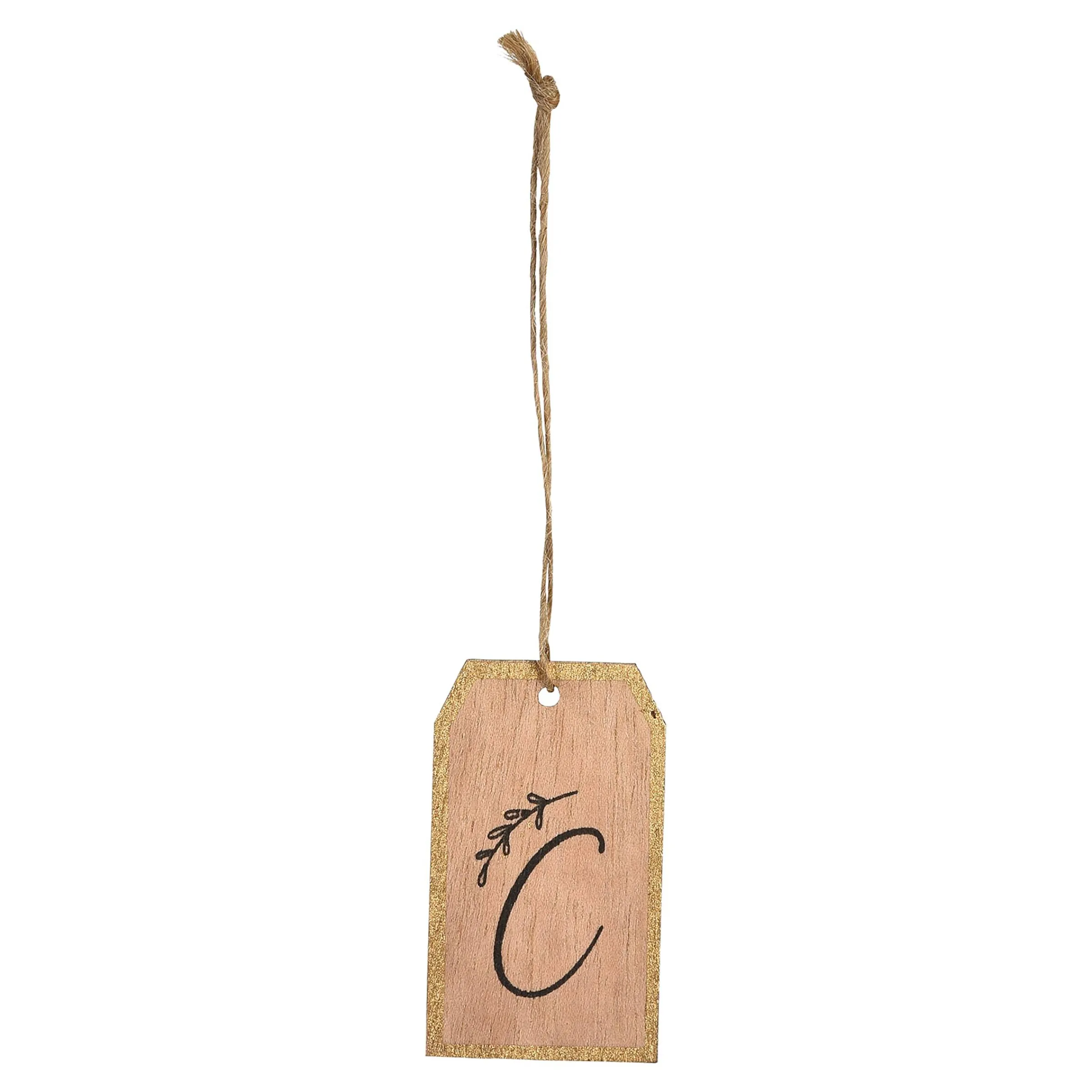 Depot Adventskranz-Deko^Geschenkanhänger Monogramm