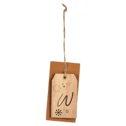 Depot Adventskranz-Deko^Geschenkanhänger Monogramm