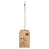 Depot Adventskranz-Deko^Geschenkanhänger Monogramm