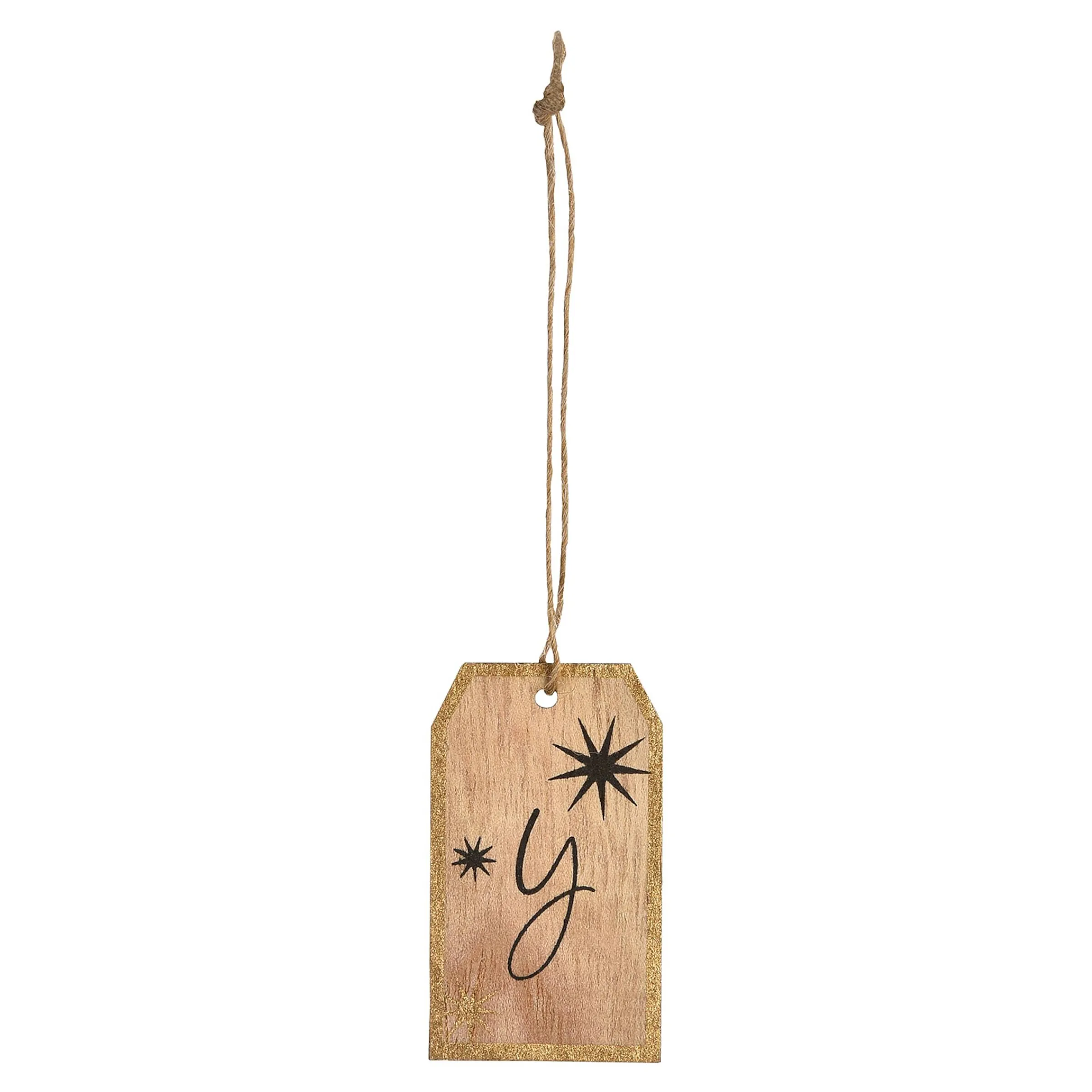 Depot Adventskranz-Deko^Geschenkanhänger Monogramm